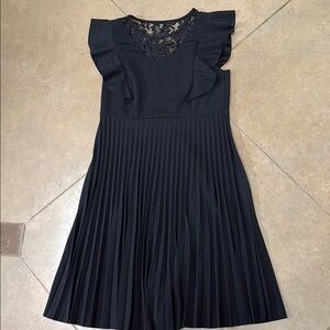 Elegant Black Ruffle Dress
